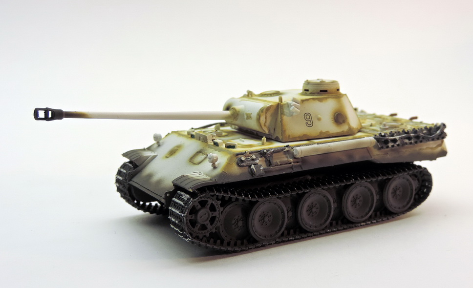 Танк PzKpfw V Panther D "Пантера", зимний камуфляж
